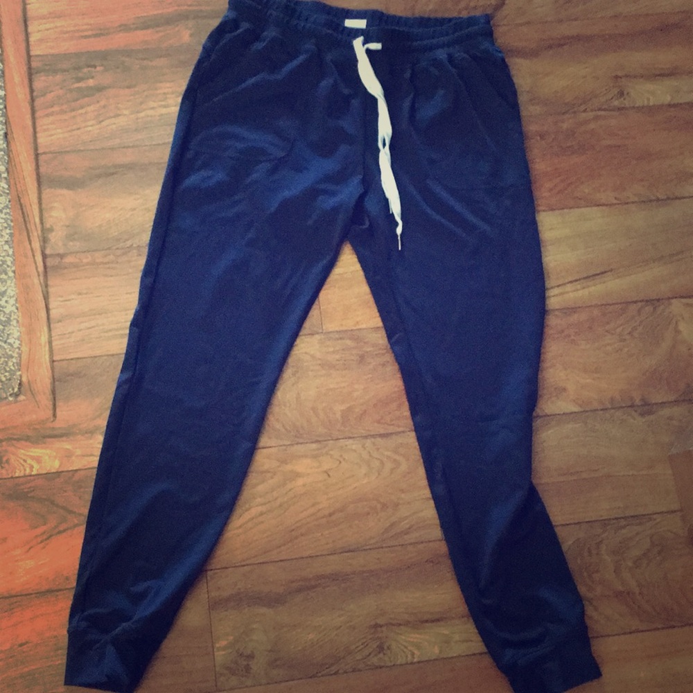 Navy zyia brand joggers
